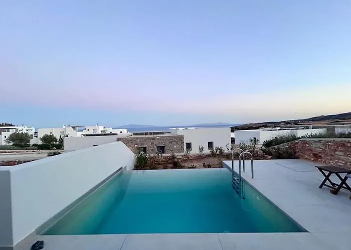 Aetheria With Private Pool * Aspro Chorio