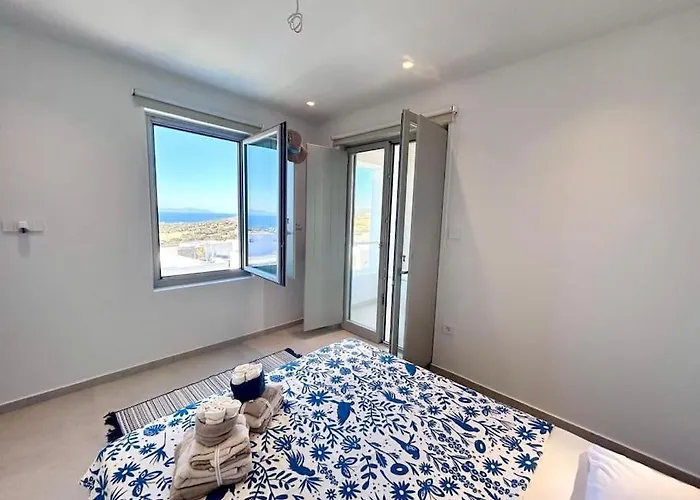 Aetheria With Private Pool Апартаменты Aspro Chorio