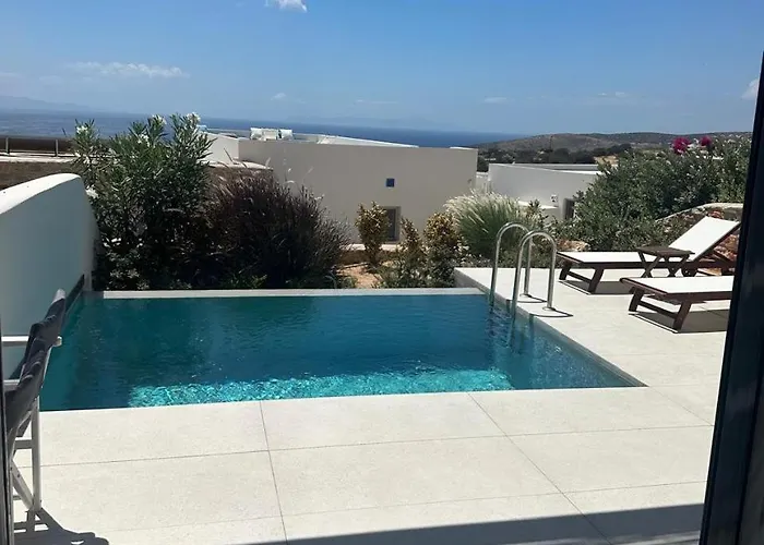 Aetheria With Private Pool * Aspro Chorio
